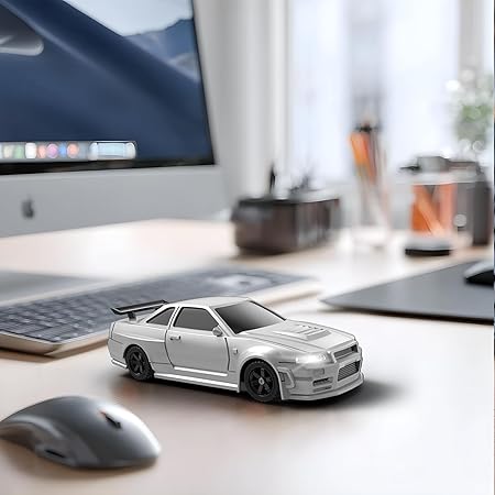 1:43 Nissan Skyline R34 GTR RC Desktop Drift Car with Gyro – 4WD
